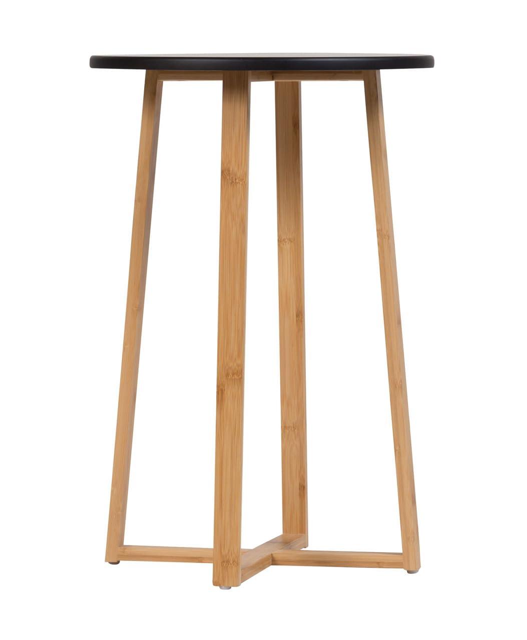 Black Tall Display Table