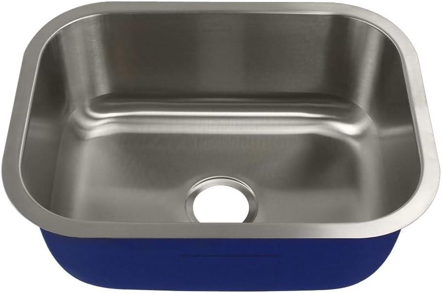 Meridian 23.13'' L Single Bowl Stainless Steel Kitchen Sink