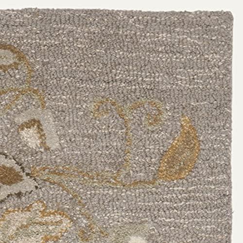 Martha Stewart Autumn Woods - MSR3611 - Indoor Hand Tufted Runners - Persimmon Red - 2'3"x10'