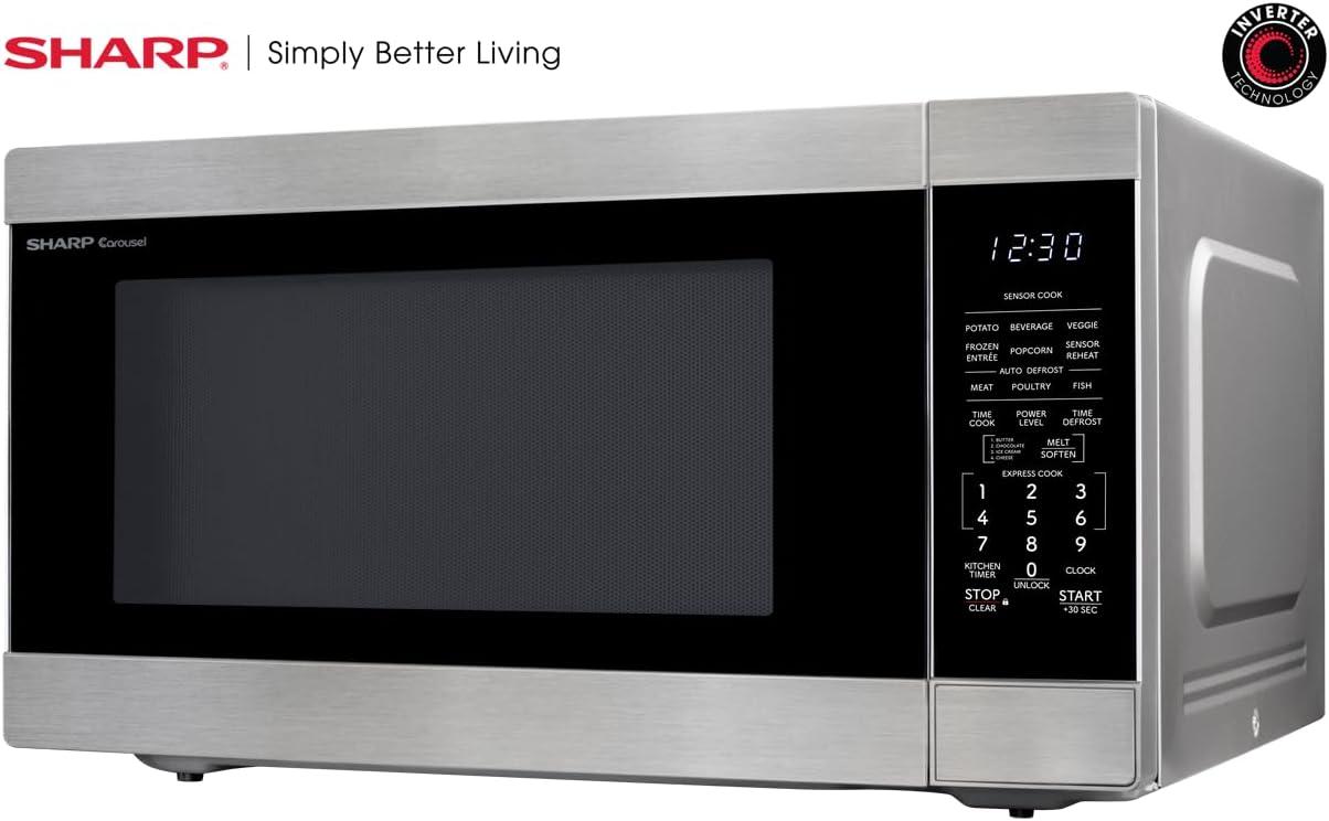 2.2 cuft 1200W Countertop Microwave Oven