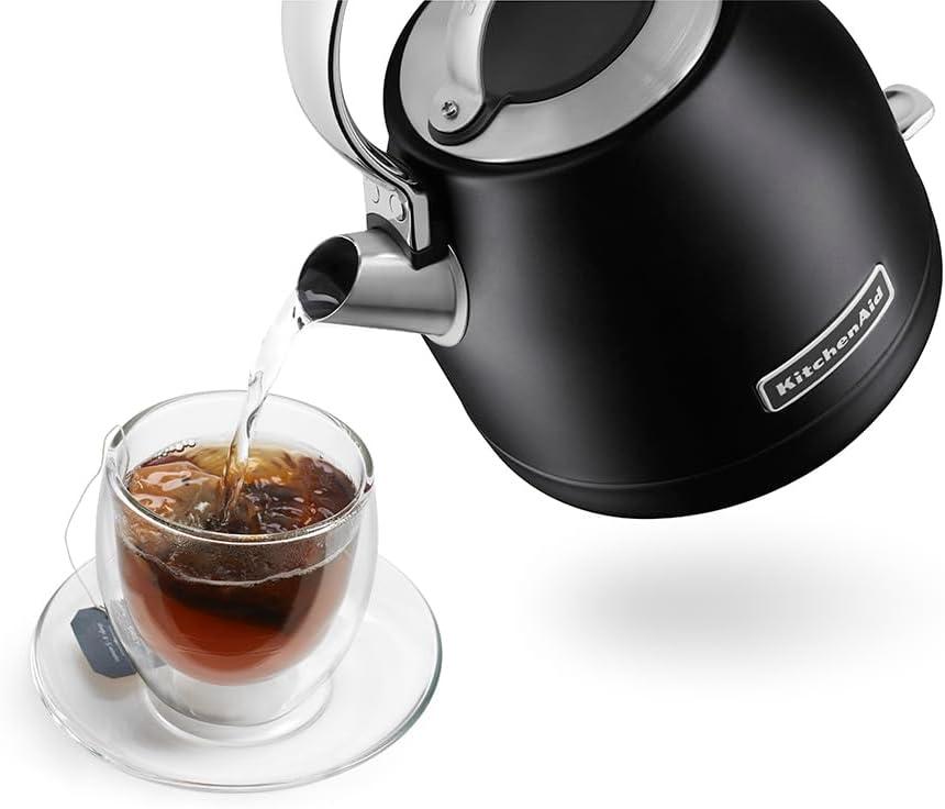 KitchenAid 1.25 L Electric Kettle, Black Matte, KEK1222