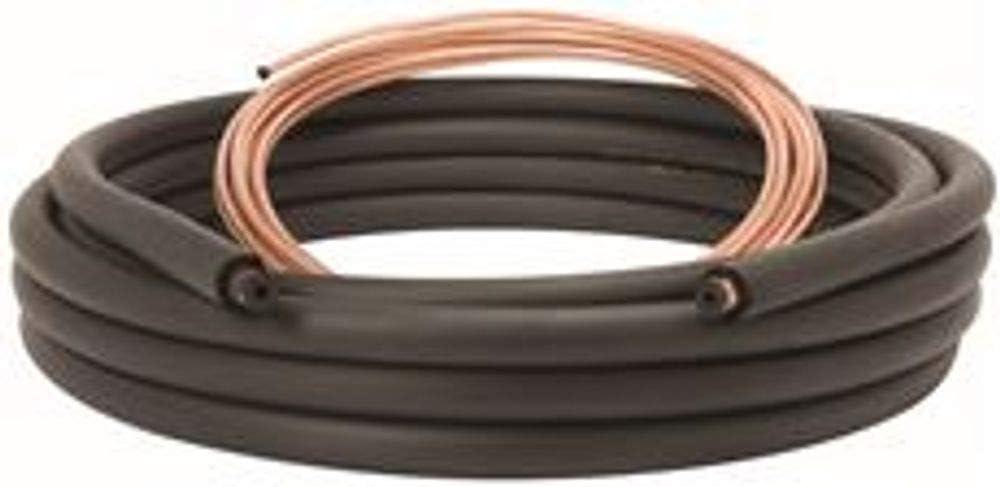 Universal 25 ft. Black and Copper Air Conditioner Line Set