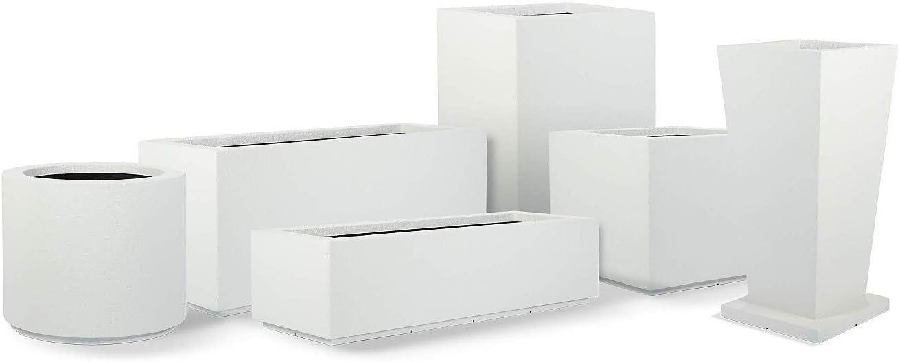 Riviera Short 46 in. x 12 in. White Trough