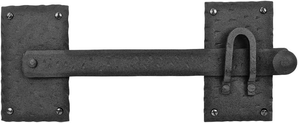 Black Iron Antique Flip Latch for Gates and Doors