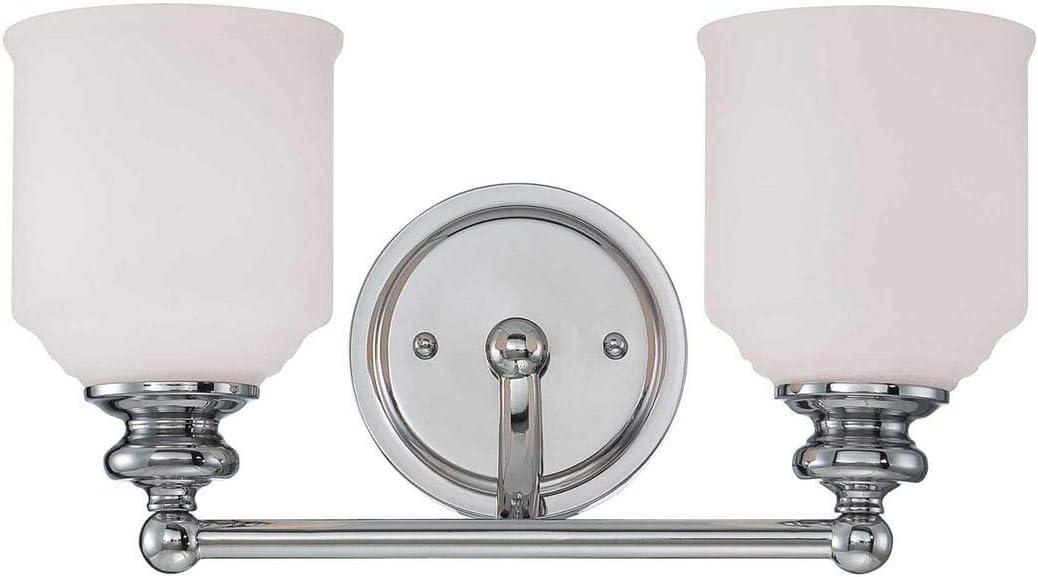 Savoy House Melrose 2 - Light Vanity in  Polished Chrome