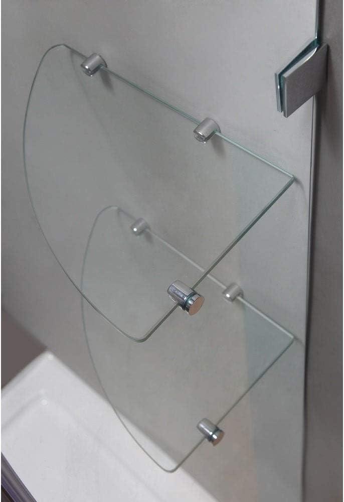 Aston Nautis GS Hinged Frameless Shower Door SDR990-CH-45-10