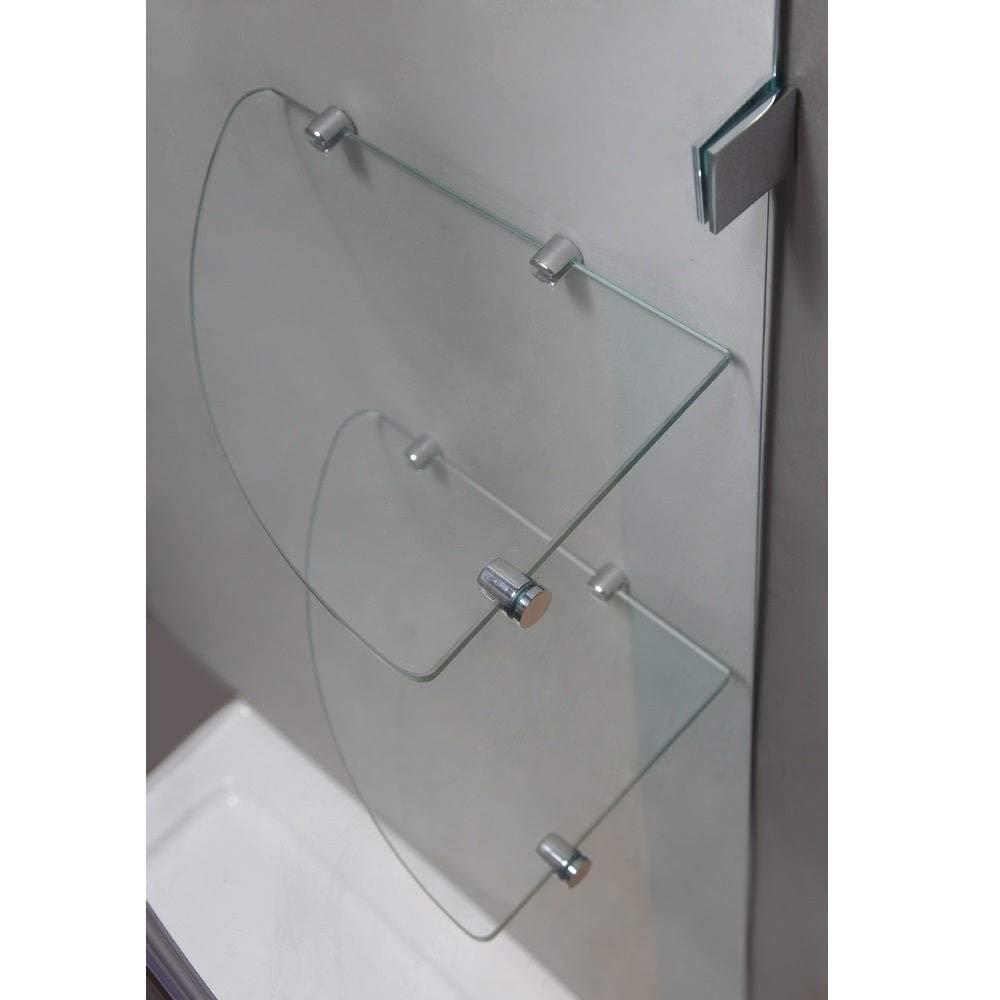 Aston Nautis GS Hinged Frameless Shower Door SDR990-CH-45-10