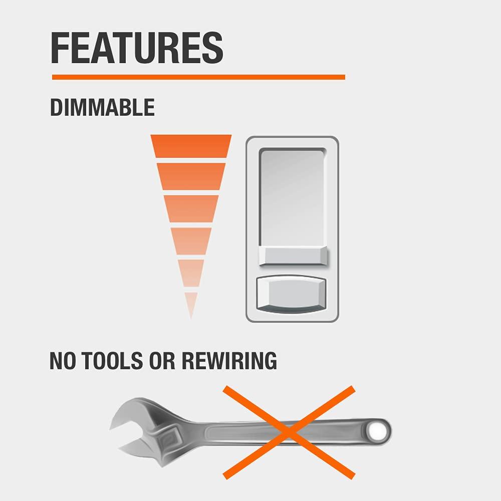 - Semi Flush Conversion Kit - Matte Black with Clear Glass Globe Shade - for Low & Tall Ceilings - Recessed Light Conversion Kit for E26 Recessed Mounted Cans