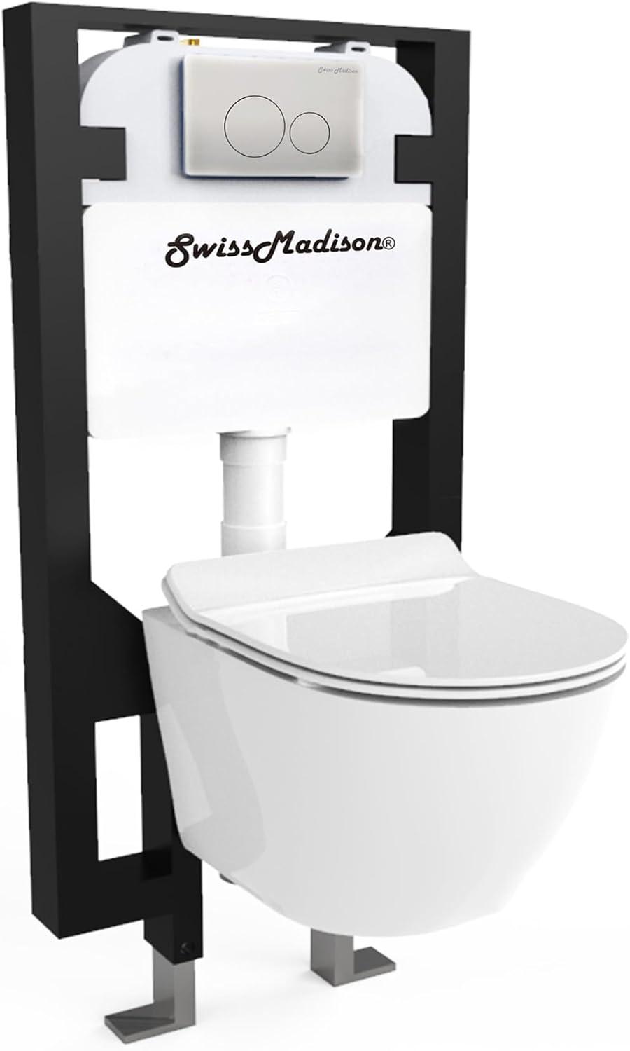 St. Tropez Wall Hung Toilet Bundle