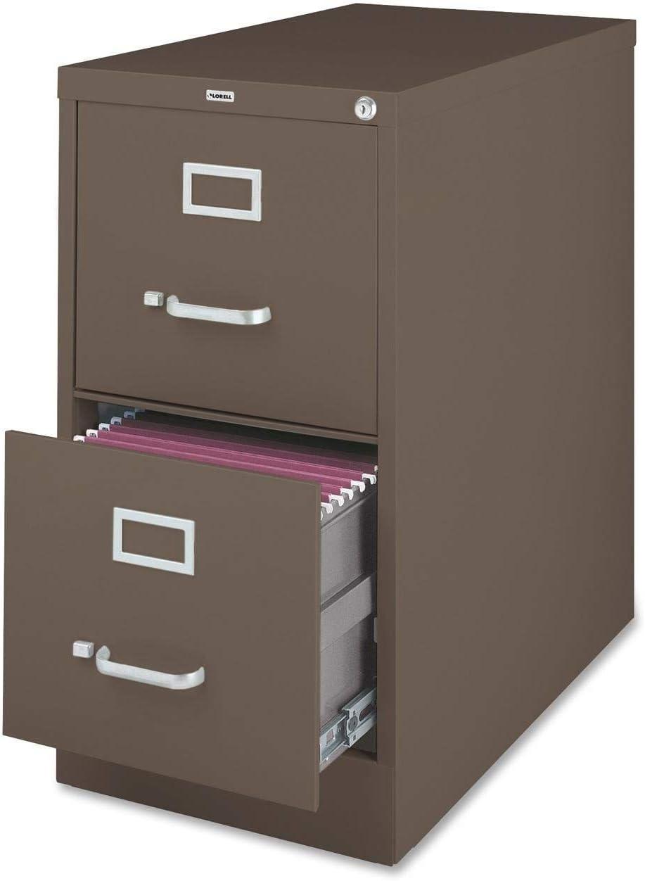 Lorell Fortress 15'' Wide 2 -Drawer Steel File Cabinet