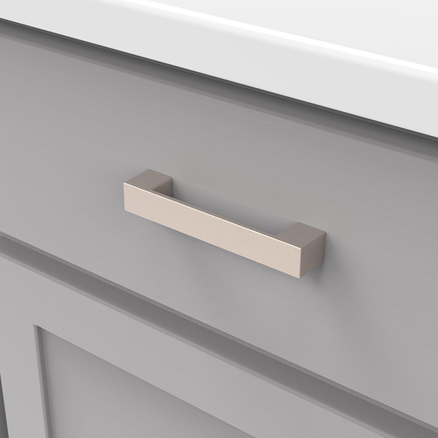 Heritage Designs Kitchen Cabinet Handles, 3 3/4" Drawer Pulls for Cabinet Doors, Dresser Drawers