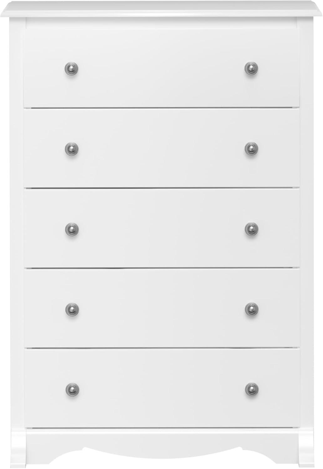 45.12" Monterey Vertical Dresser White - Prepac