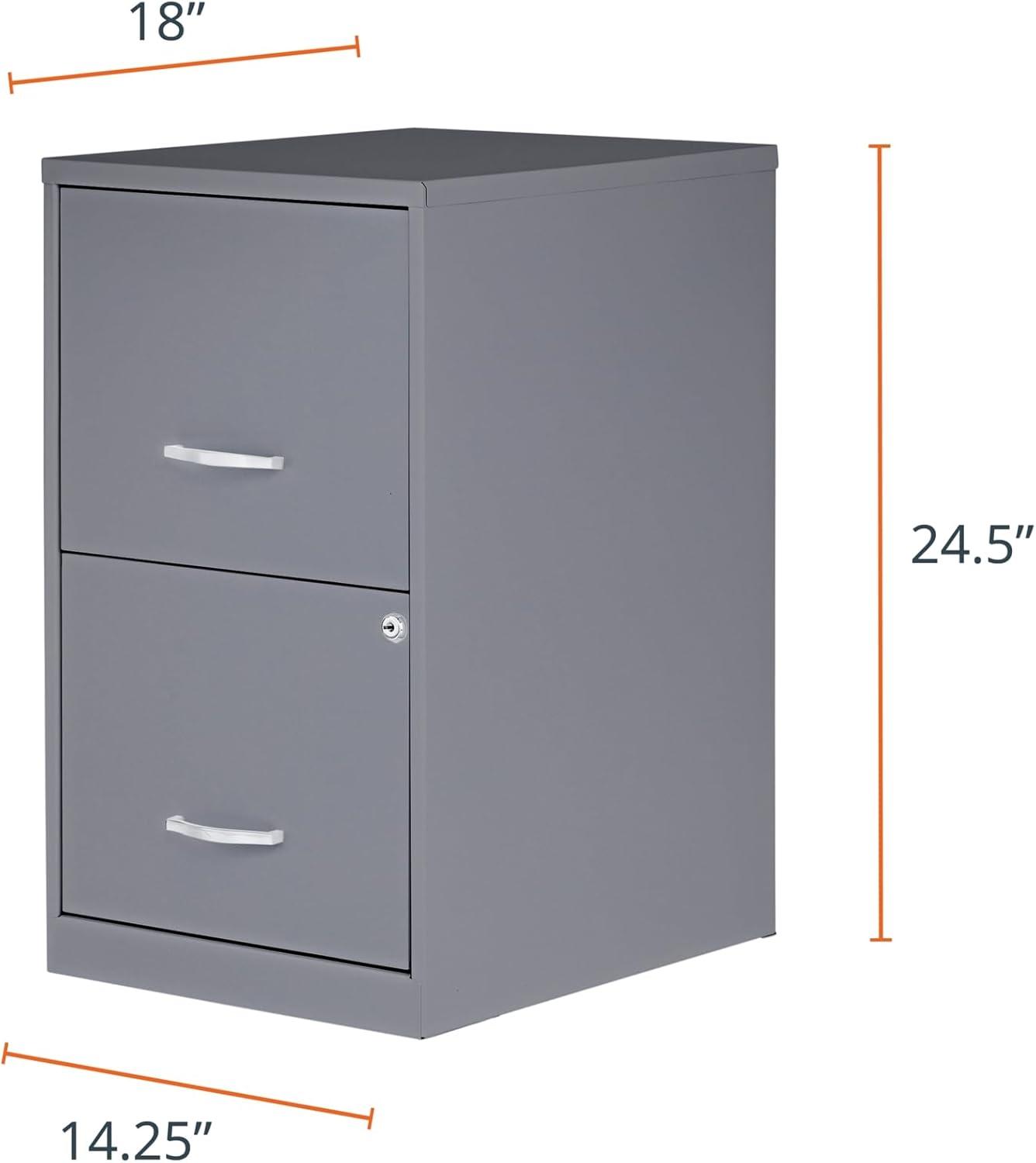 Lorell Soho 2-Drawer File Cabinet