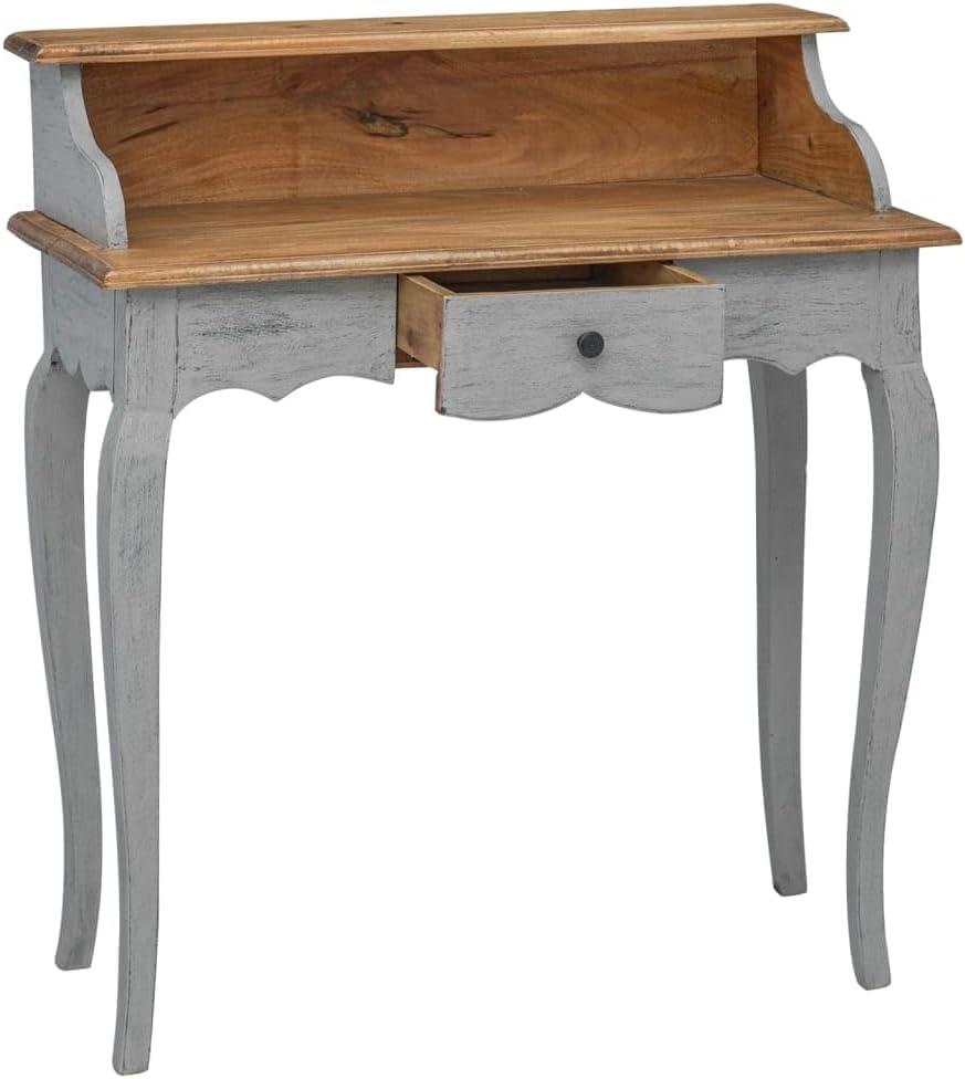 vidaXL Writing Desk Solid Reclaimed Wood 31.5"x15.7"x36.2"