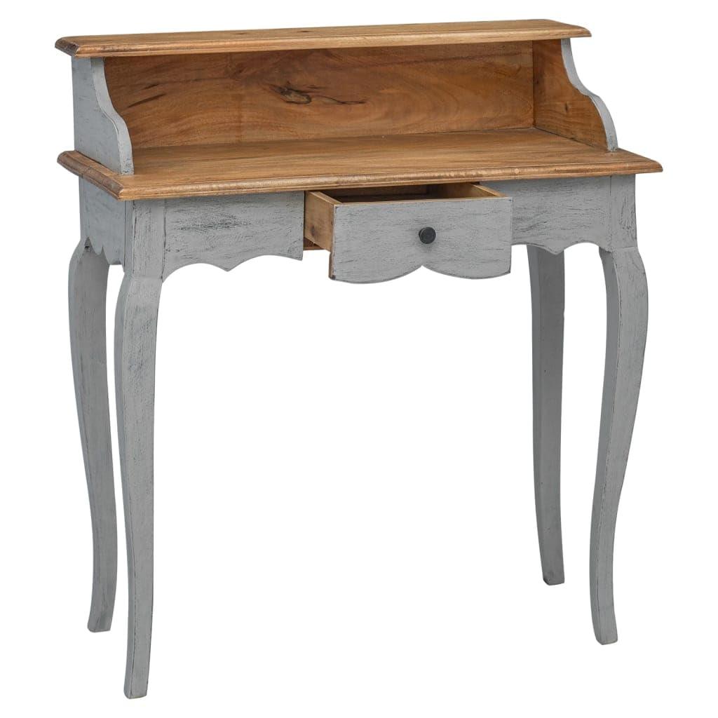 vidaXL Writing Desk Solid Reclaimed Wood 31.5"x15.7"x36.2"