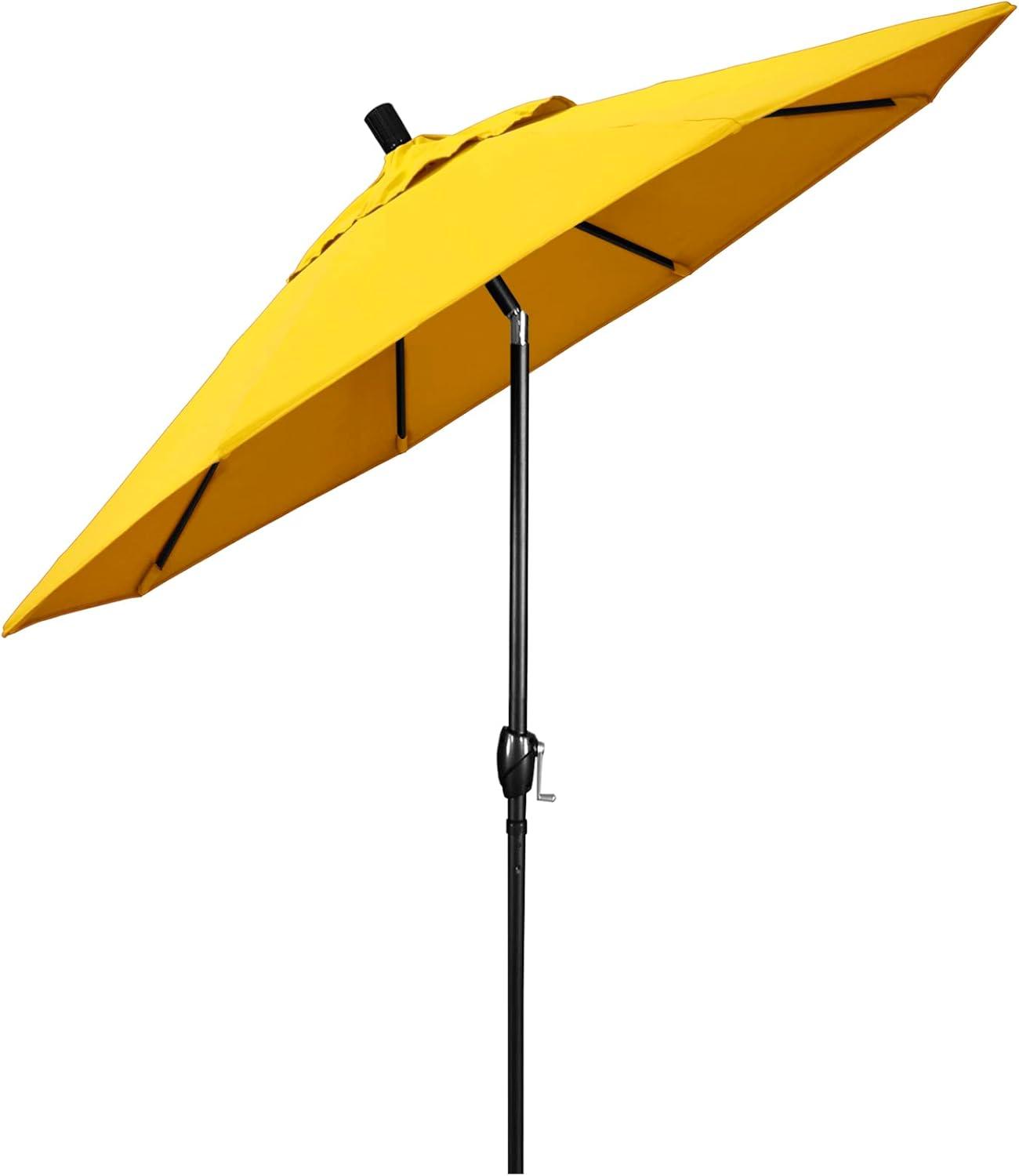 7.5 ft. Lemon Octagon Aluminum Market Patio Umbrella