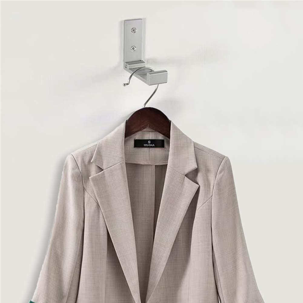 Bathroom Coat Hook Foldable Wall Hooks, 5 Wall Hooks for Hanging Coats, Towels, Gear, Rust-Resistant Aluminum Alloy Headphone Rack Hooks Wall Mounted with Screws for Hat, Bags, Eq