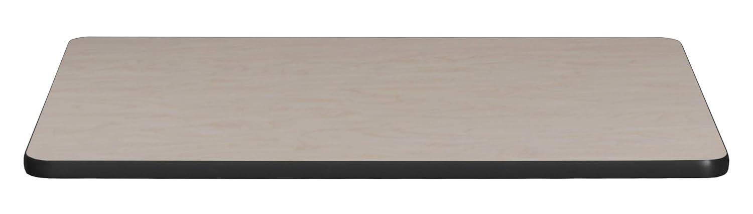 18.5" x 26" Standard Rectangle Table Top- Cherry/ Maple