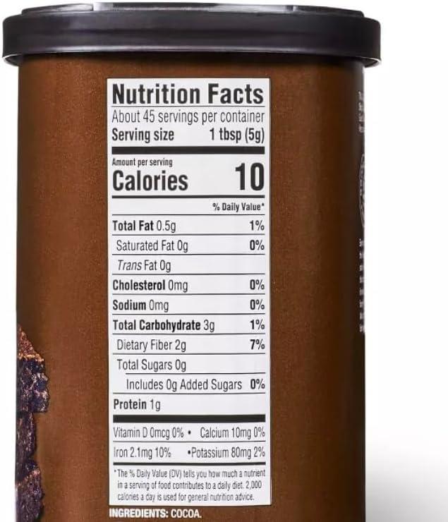 Natural Unsweetened Cocoa Powder - 8oz - Good & Gather™