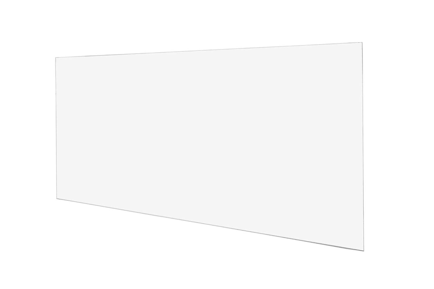 Online Plastic Supply Acrylic Plexiglass Sheet 1/4" x 24" x 36" - Clear