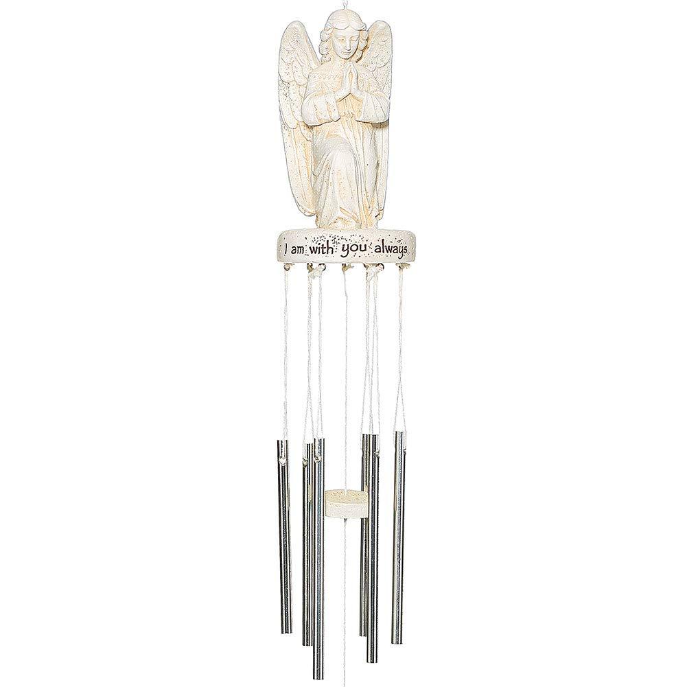 Home Decor 18.0 Inch Praying Angel Windchime Bereavement Gentle Breeze Bells And Wind Chimes