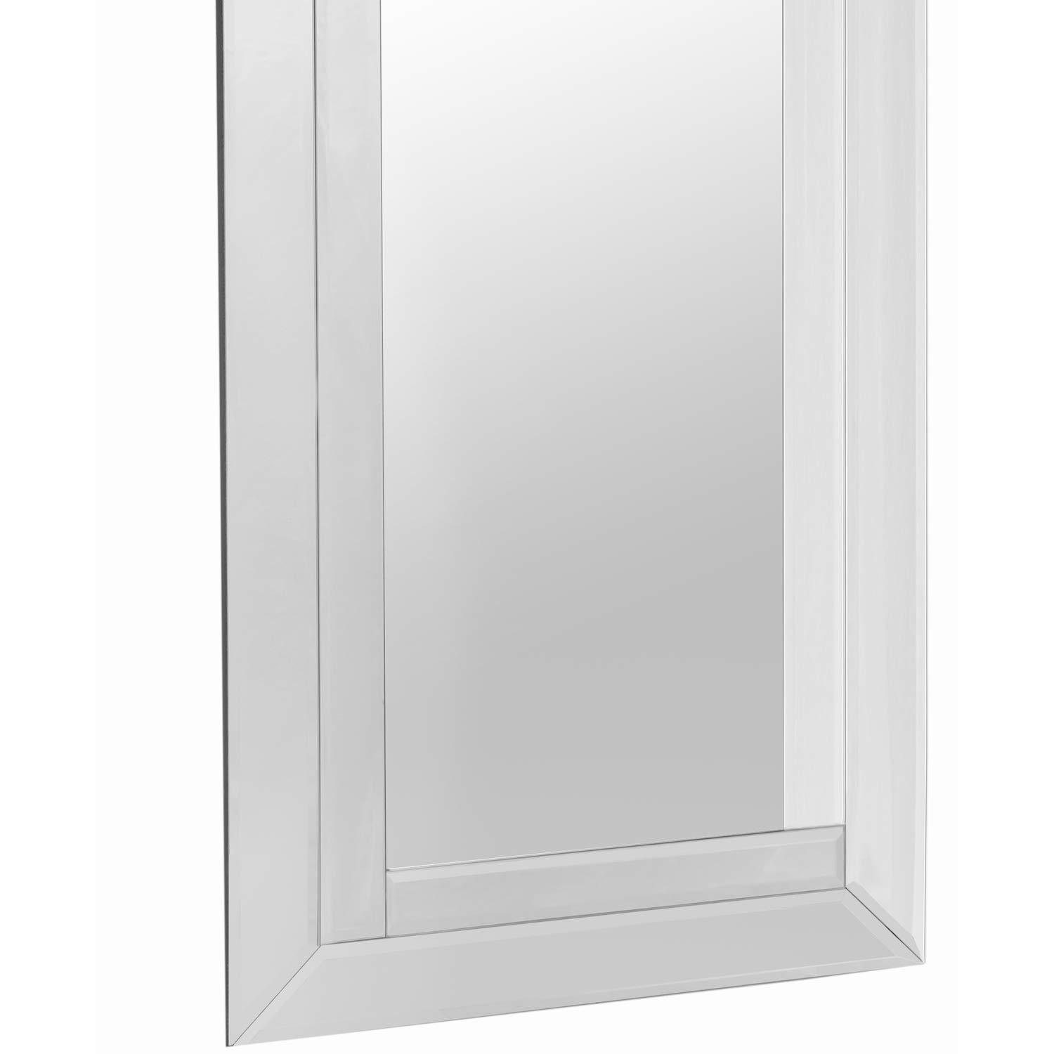 Camden Isle Lincoln Silver Classic Frame Mirror