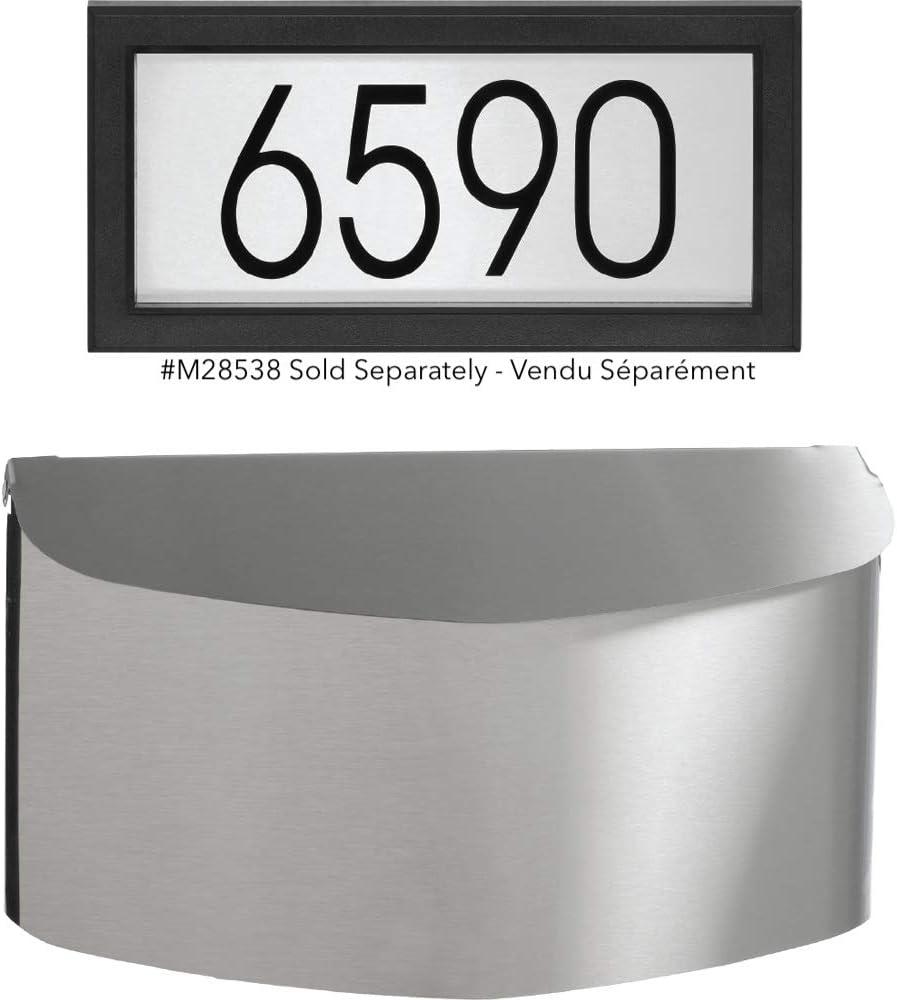 PRO-DF Stainless Steel Wall Mounted Mailbox