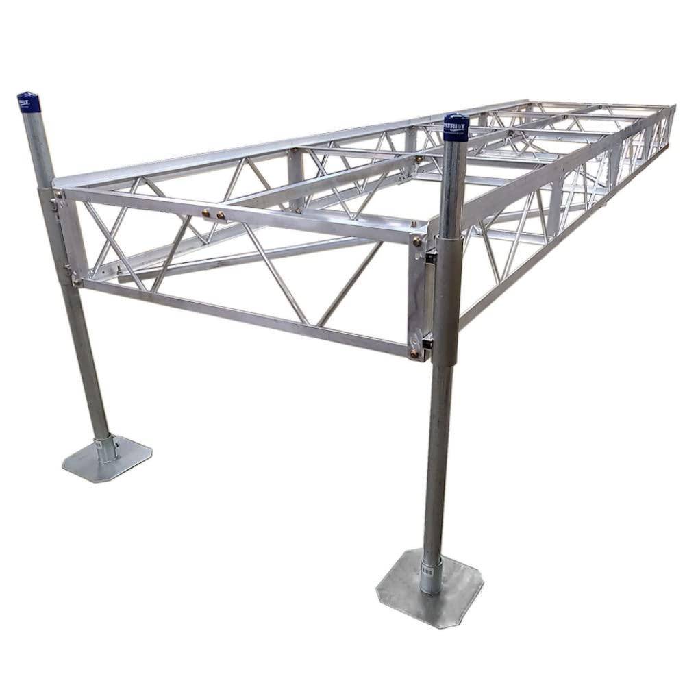 Patriot Docks 16 Ft Straight Truss Docks (GRAY Poly Decking)