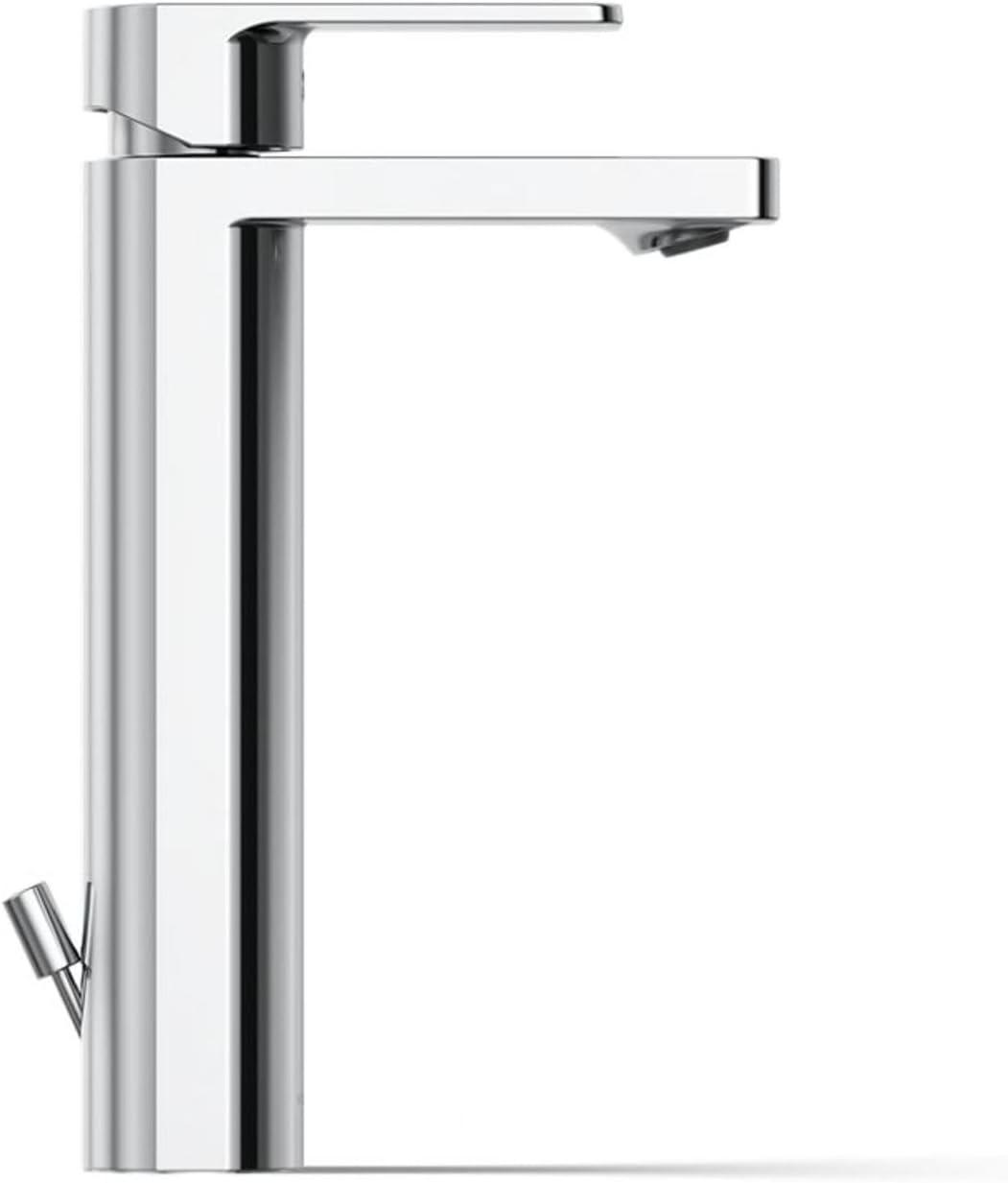 Parallel™ Tall Single-Handle Bathroom Sink Faucet, Single-Hole Faucet with Pop-Up Drain, 1.2 GPM