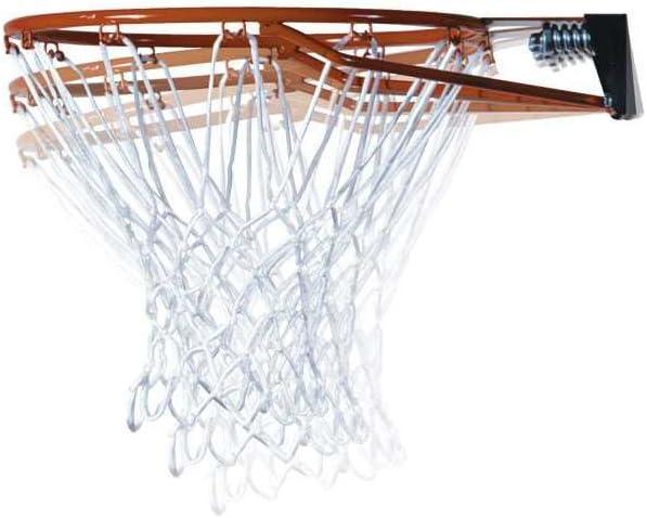 50" Clear Polycarbonate Portable Basketball Hoop with Adjustable Height