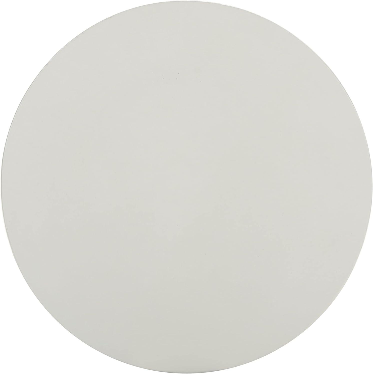 Jiraiya Concrete Accent Stool - Indoor/Outdoor - VNN1033 - White - Safavieh