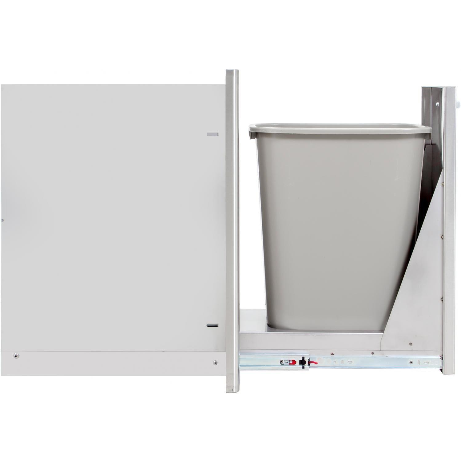 Blaze Grills Blaze Narrow Roll-Out Stainless Steel Trash Bin