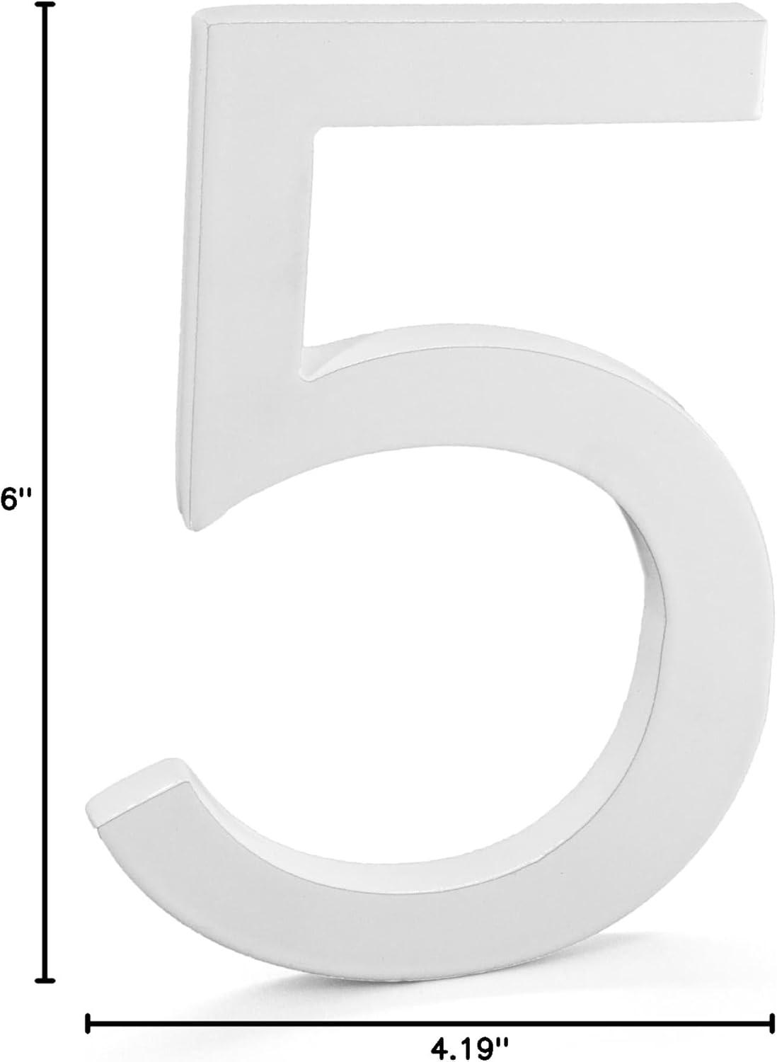 Montague Metal Products Inc. 6'' H Metal House Number