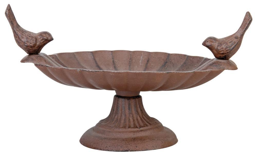 Esschert Design FB162 Cast Iron Pedestal Birdbath