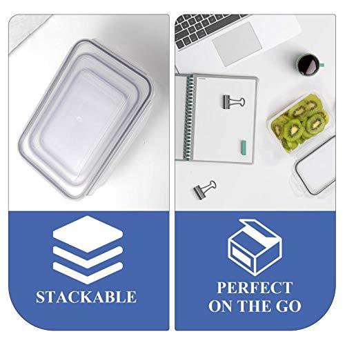 28 Pieces Food Storage Containers with Lids EXTRA LARGE Freezer Containers for Food BPA-Free Meat Fruit Vegetables Plastic Containers with lids Storage Airtight Leak-Proof Food Boxes for Kitchen