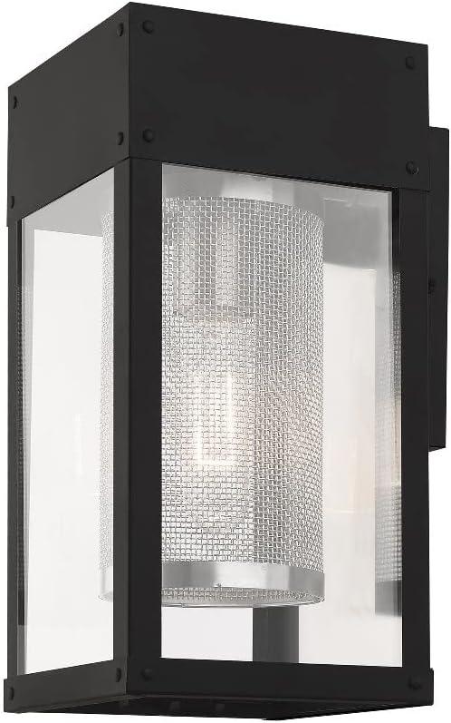 Livex Lighting Franklin 1 - Light Wall Light in  Black