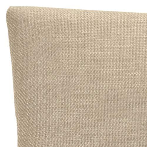 Becca 19" H Dining Chair With Nail Head Trim - MCR4502 - Ivory/Grey - Safavieh Couture