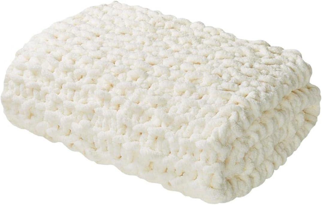 50"x60" Chenille Chunky Knit Throw Blanket - Madison Park