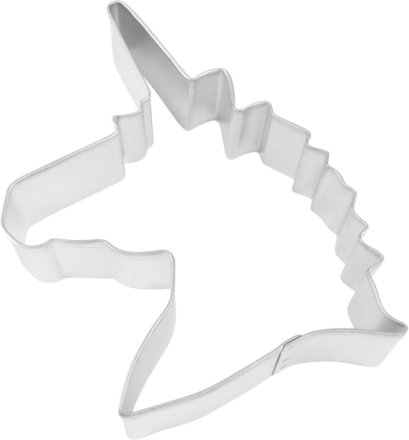 R&M Cortador de Galletas Internacional Unicorn Head de 4,75"