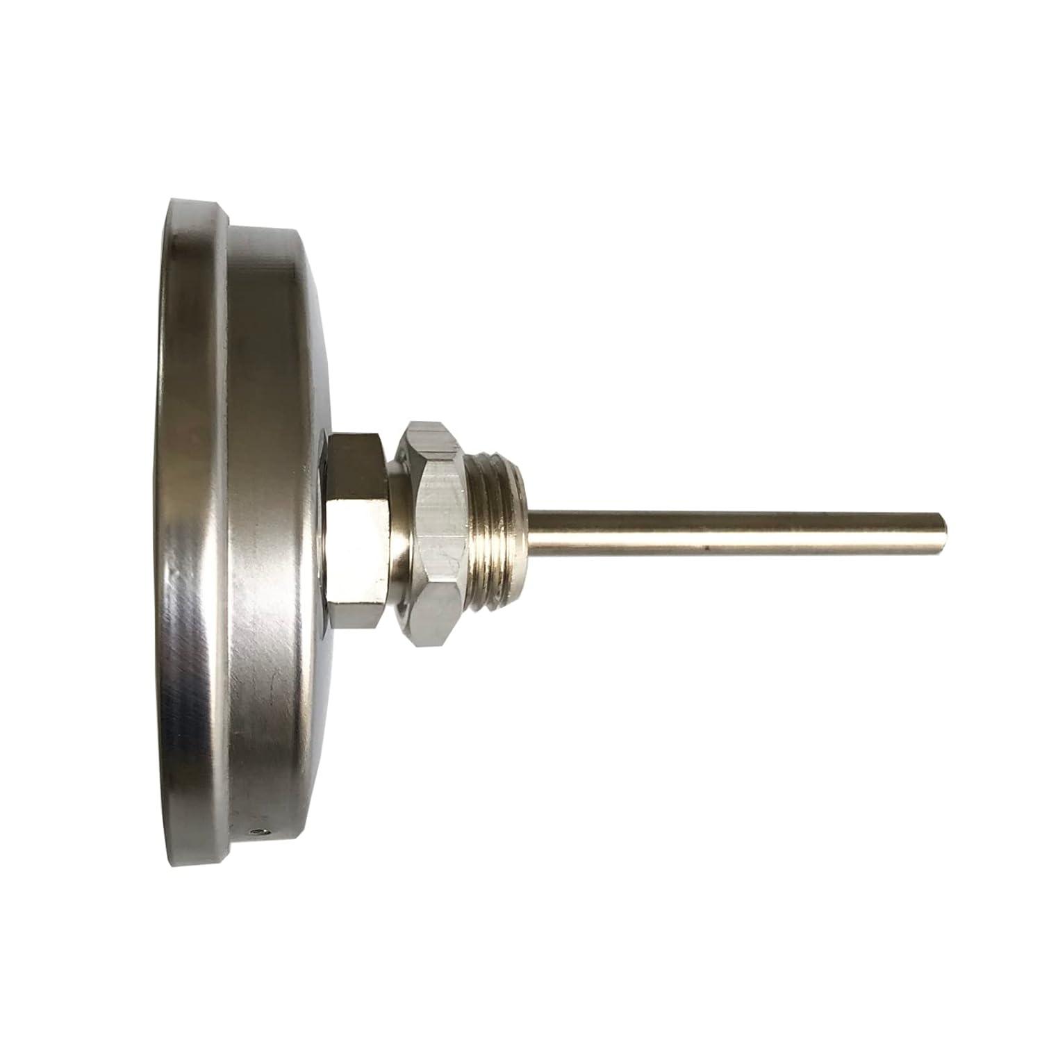 BBQ Grill Thermometer Heat Indicator Replacement Parts for Kitchenaid 720-0787D, 720-0819, 720-0745, 720-0733A, 720-0745B, 720-0826 - Compatible Barbeque Temperature Gauge Thermostat