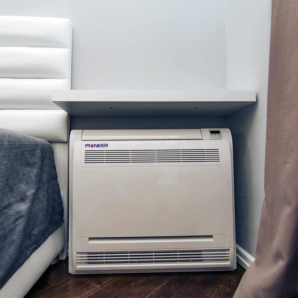 Pioneer 12,000 BTU White Floor Console Mini Split Air Conditioner