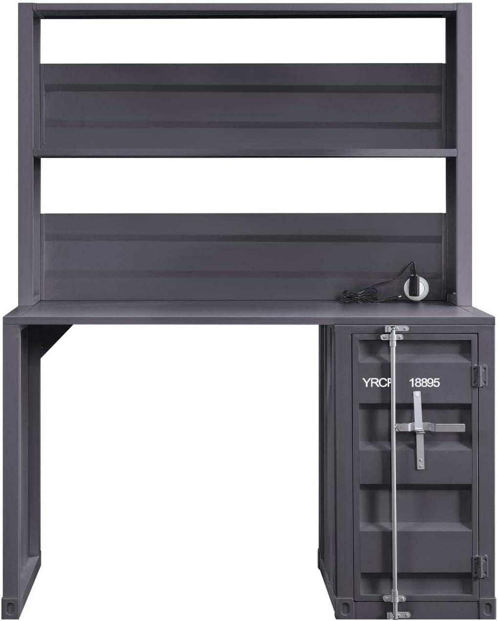 Cargo 47" Desks Gunmetal - Acme Furniture