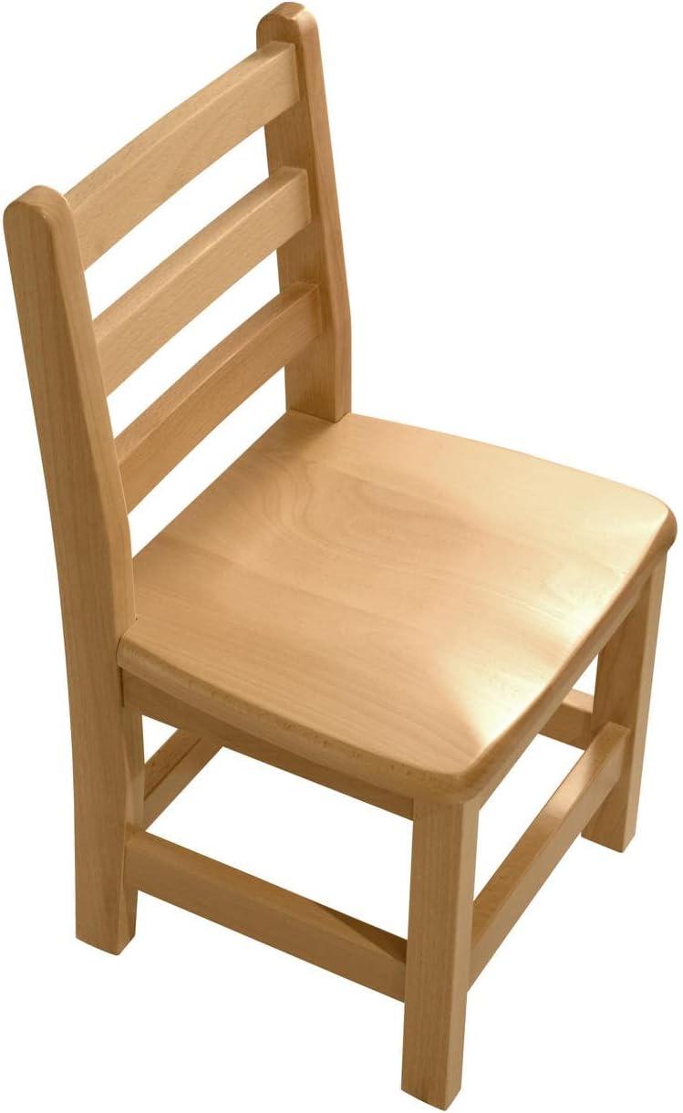 RRI Goods Wooden Childrens Chair For Kindergarten Classroom School Set of 2