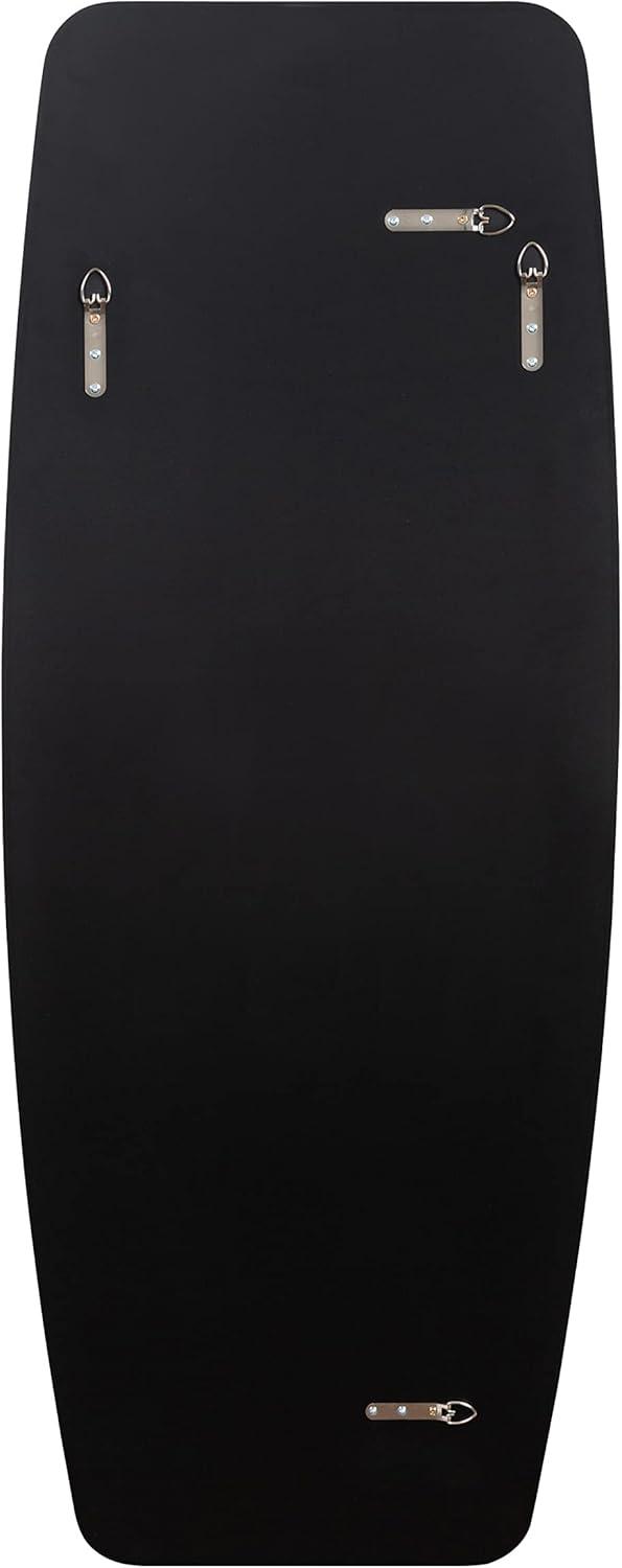 Kate and Laurel Caskill Rectangle MDF Full Length Mirror, 18x48, Bronze