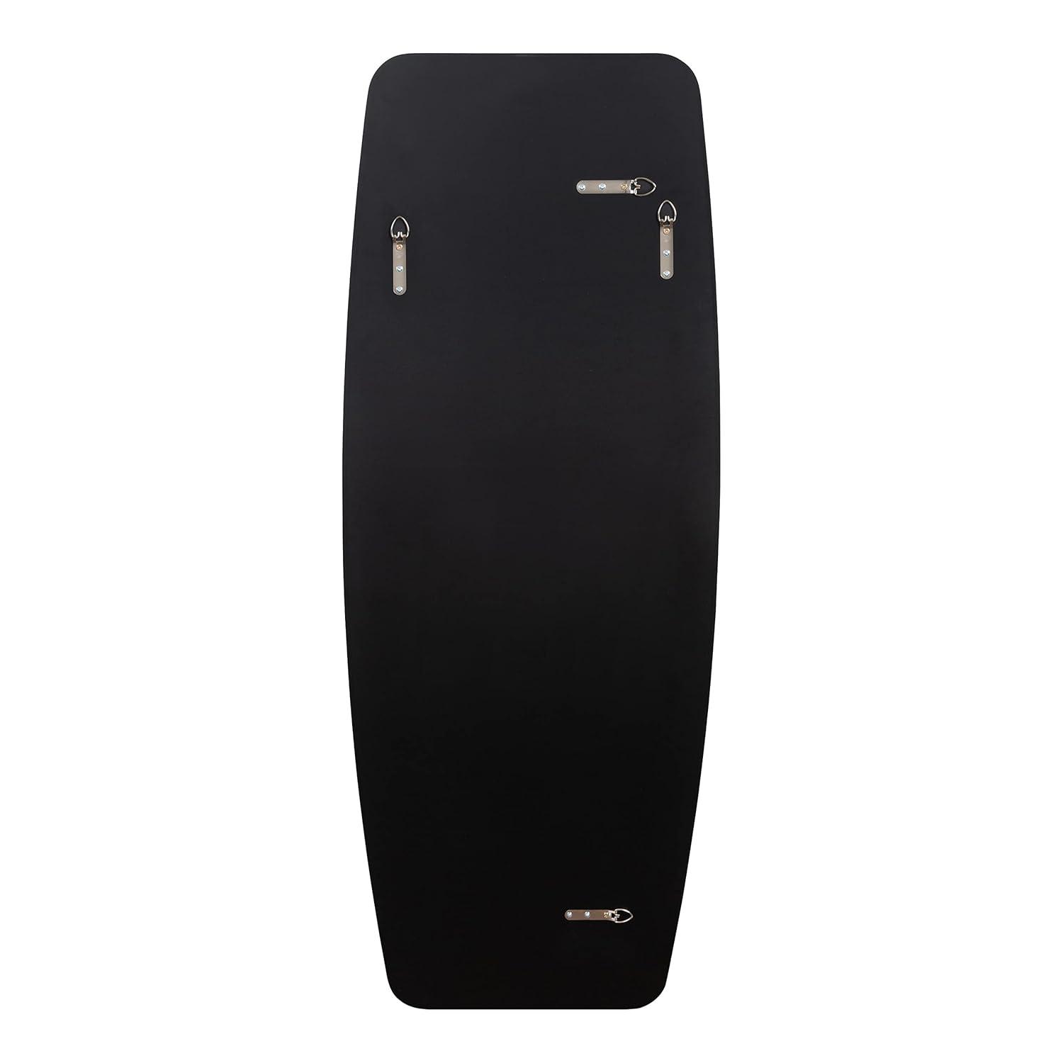 Kate and Laurel Caskill Rectangle MDF Full Length Mirror, 18x48, Bronze