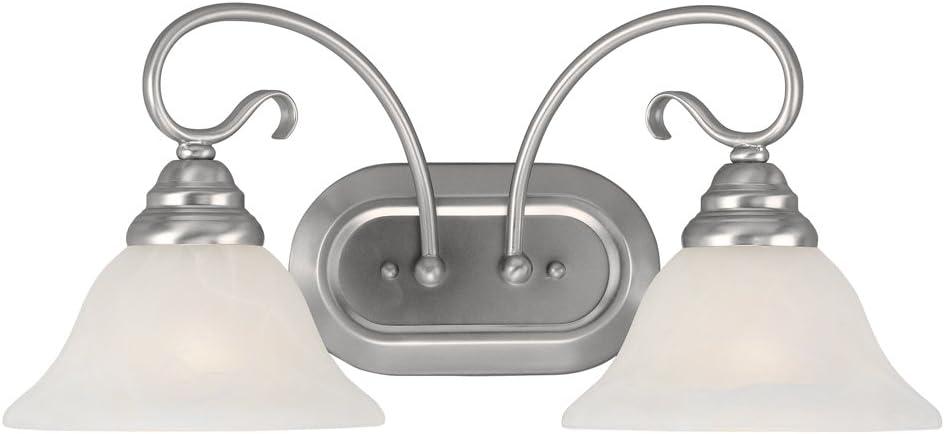 Livex Lighting Coronado 2 - Light Vanity in  Brushed Nickel