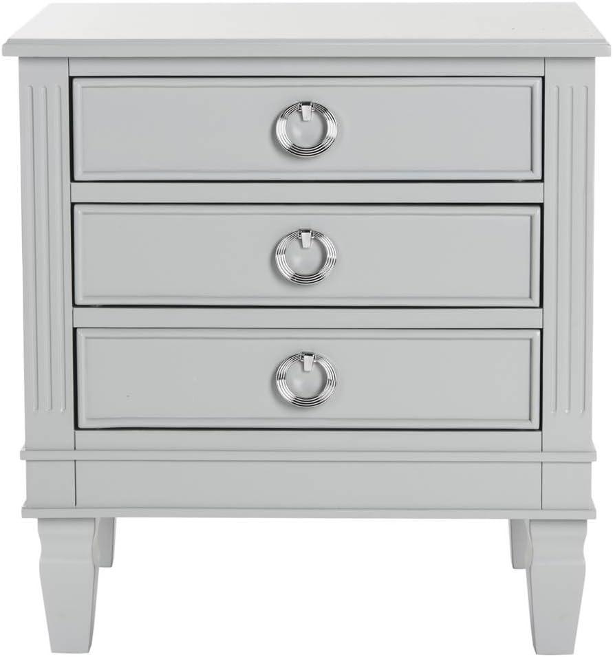 Kira 3 Drawer Night Stand  - Safavieh