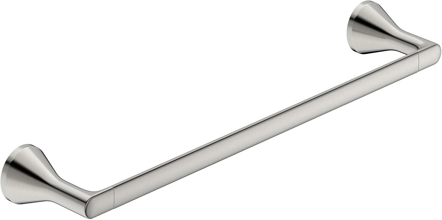 Brushed Nickel 18-Inch Wall Mounted Towel Bar