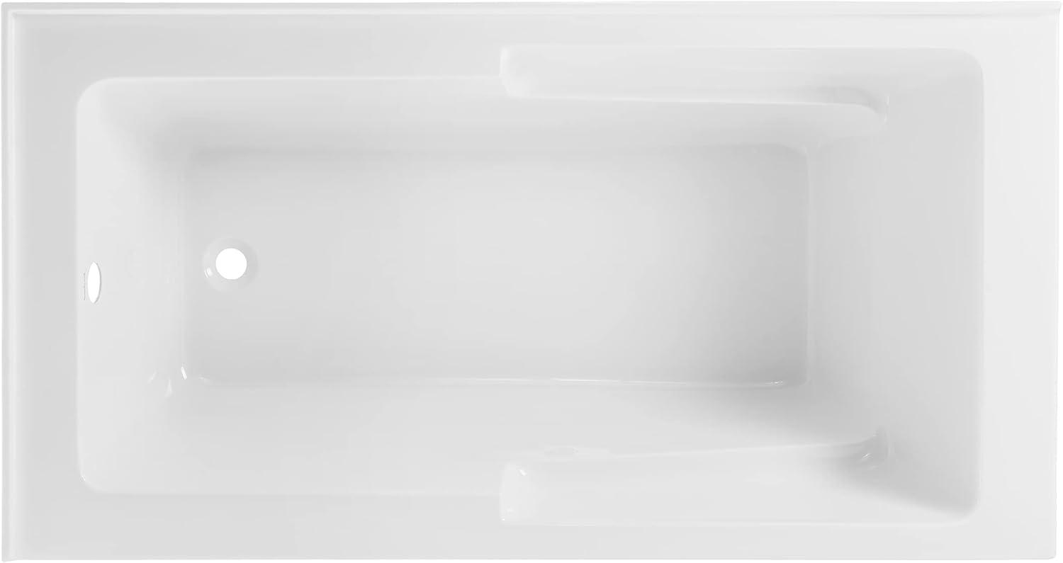 Claire 60" x 32" Alcove Tub with Corner Apron