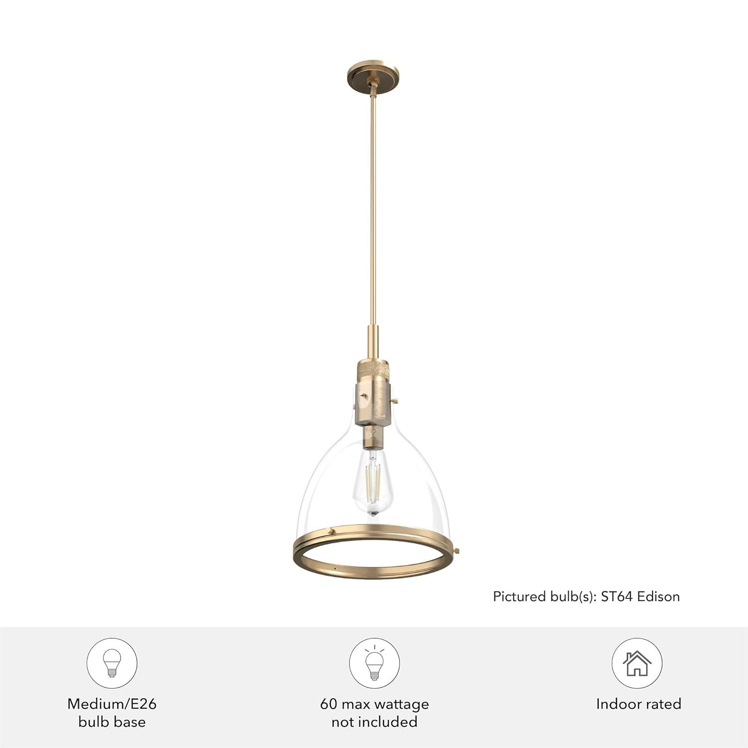 Van Nuys 1 Light 13 inch Bell Pendant